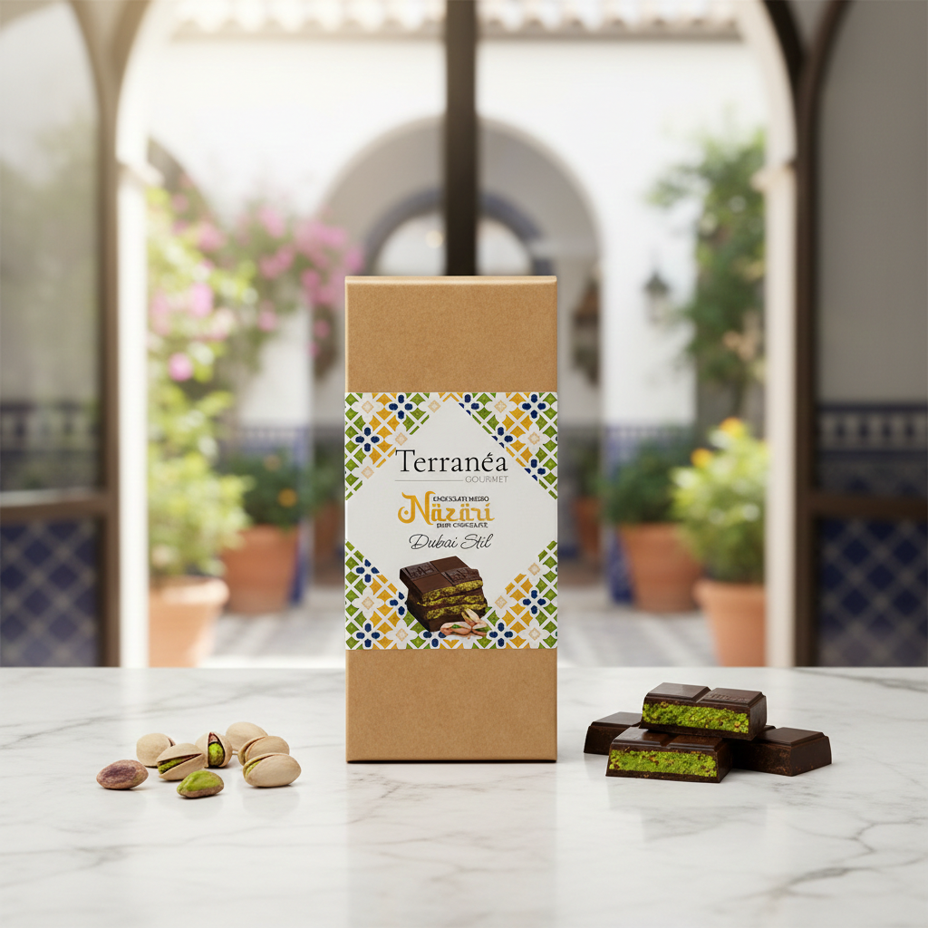 Dunkle Schokolade “Nazari - Dubai Stil”